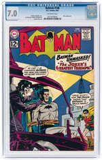 BATMAN #148 JUNE 1962 CGC 7.0 FINE/VF.