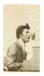 LITTLE RICHARD C. 1958 FAN CLUB CARD AND 13 RECORD COMPANY PROMO PHOTOS, SOME SIGNED.