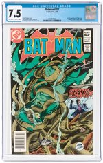 BATMAN #357 MARCH 1983 CGC 7.5 VF- (FIRST FULL KILLER CROC & JASON TODD).