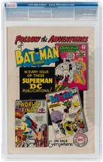 BATMAN ANNUAL #1 1961 CGC 4.5 VG+.