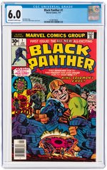 BLACK PANTHER #1 JANUARY 1977 CGC 6.0 FINE.