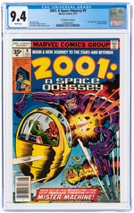 2001: A SPACE ODYSSEY #9 AUGUST 1977 CGC 9.4 NM (35 CENT VARIANT).