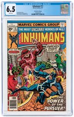 INHUMANS #11 JUNE 1977 CGC 6.5 FINE+ (35 CENT VARIANT).