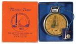 NYWF 1939 "THEME-TIME" BOXED POCKET WATCH WITH PAPERS/TAG.