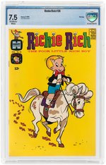 RICHIE RICH #36 AUGUST 1965 CBCS 7.5 VF-.