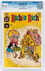 RICHIE RICH #65 JANUARY 1968 CGC 9.6 NM+.