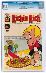 RICHIE RICH #90 FEBRUARY 1970 CGC 8.5 VF+.