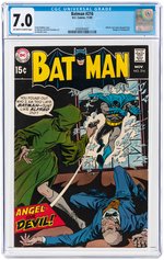 BATMAN #216 NOVEMBER 1969 CGC 7.0 FINE/VF.
