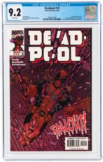 DEADPOOL #14 MARCH 1998 CGC 9.2 NM- (FIRST AJAX).