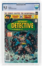 DETECTIVE COMICS #461 JULY 1976 CBCS 9.2 NM-.