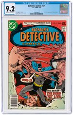 DETECTIVE COMICS #471 AUGUST 1977 CGC 9.2 NM-.