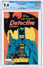 DETECTIVE COMICS #575 JUNE 1987 CGC 9.4 NM.