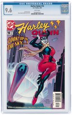 HARLEY QUINN #16 MARCH 2002 CGC 9.6 NM+.