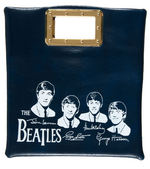 "THE BEATLES" CLUTCH HANDBAG DARK BLUE VARIETY.