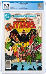 NEW TEEN TITANS #1 NOVEMBER 1980 CGC 9.2 NM-.