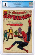 AMAZING SPIDER-MAN #10 MARCH 1964 CGC .5 POOR (FIRST BIG MAN & THE ENFORCERS).