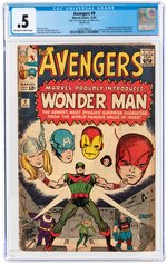 AVENGERS #9 OCTOBER 1964 CGC .5 POOR (FIRST WONDER MAN).