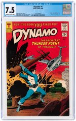 DYNAMO #1 AUGUST 1966 CGC 7.5 VF-.