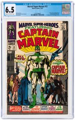 MARVEL SUPER-HEROES #12 DECEMBER 1967 CGC 6.5 FINE+ (FIRST CAPTAIN MARVEL).