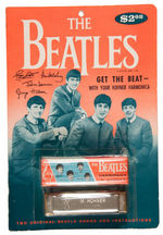“THE BEATLES HARMONICA” BY HOHNER ON BLISTER CARD.