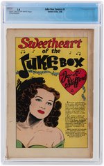 JUKE BOX COMICS #1 MARCH 1948 CGC 1.8 GOOD-.