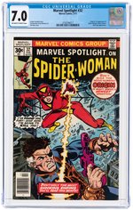 MARVEL SPOTLIGHT #32 FEBRUARY 1977 CGC 7.0 FINE/VF (FIRST SPIDER-WOMAN).