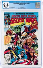 MARVEL SUPER HEROES SECRET WARS #1 MAY 1984 CGC 9.4 NM.