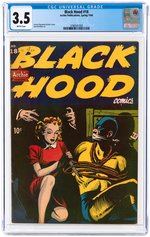 BLACK HOOD #18 SPRING 1946 CGC 3.5 VG-.