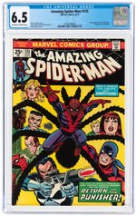 AMAZING SPIDER-MAN #135 AUGUST 1974 CGC 6.5 FINE+.