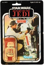 "STAR WARS: RETURN OF THE JEDI" R5-D4 77 BACK-A CARD.