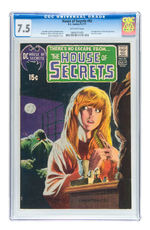 HOUSE OF SECRETS CGC LOT OF TWO FEATURING #92 FIRST SWAMP THING.