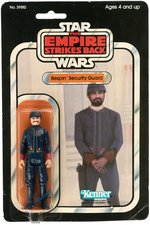 "STAR WARS: THE EMPIRE STRIKES BACK" BESPIN SECURITY GUARD (WHITE)" 31 BACK-A CARD.