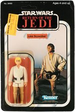 "STAR WARS: RETURN OF THE JEDI" LUKE SKYWALKER 65 BACK-B CARD.