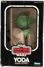 STAR WARS: EMPIRE STRIKES BACK YODA HAND PUPPET IN BOX.