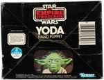 STAR WARS: EMPIRE STRIKES BACK YODA HAND PUPPET IN BOX.