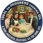 POCKET MIRROR FOR "IDEAL OR PROGRESS COOKING OIL".