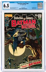 DETECTIVE COMICS #405 NOVEMBER 1970 CGC 6.5 FINE+ (FIRST LEAGUE OF ASSASSINS).