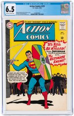 ACTION COMICS #329 OCTOBER 1965 CGC 6.5 FINE+.