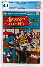 ACTION COMICS #147 AUGUST 1950 CGC 4.5 VG+.