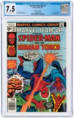 MARVEL TEAM-UP #61 SEPTEMBER 1977 CGC 7.5 VF- (35 CENT VARIANT).