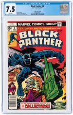 BLACK PANTHER #4 JULY 1977 CGC 7.5 VF- (35 CENT VARIANT).