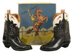 "GENE AUTRY COWBOY BOOTS" BOXED.