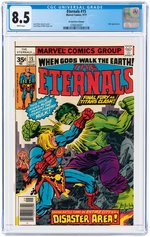 ETERNALS #15 SEPTEMBER 1977 CGC 8.5 VF+ (35 CENT VARIANT).