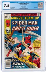 MARVEL TEAM-UP #58 JUNE 1977 CGC 7.5 VF- (35 CENT VARIANT).