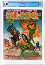 HELL RIDER #1 AUGUST 1971 CGC 5.0 VG/FINE (FIRST HELL RIDER).