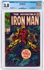 IRON MAN #1 MAY 1968 CGC 3.0 GOOD/VG.