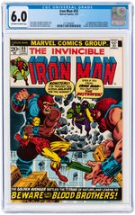 IRON MAN #55 FEBRUARY 1973 CGC 6.0 FINE (FIRST THANOS & DRAX THE DESTROYER).