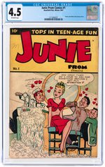 JUNIE PROM COMICS #1 WINTER 1947 CGC 4.5 VG+.