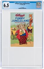 KELLOGG'S FUNNY JUNGLELAND #NN 1932 CGC 6.56 FINE+.