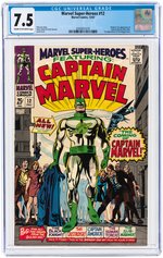 MARVEL SUPER-HEROES #12 DECEMBER 1967 CGC 7.5 VF- (FIRST CAPTAIN MARVEL).